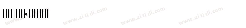 VnCourier NewH字体转换